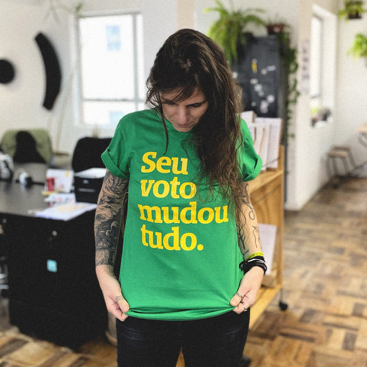 PEITA lança "Seu voto mudou tudo."