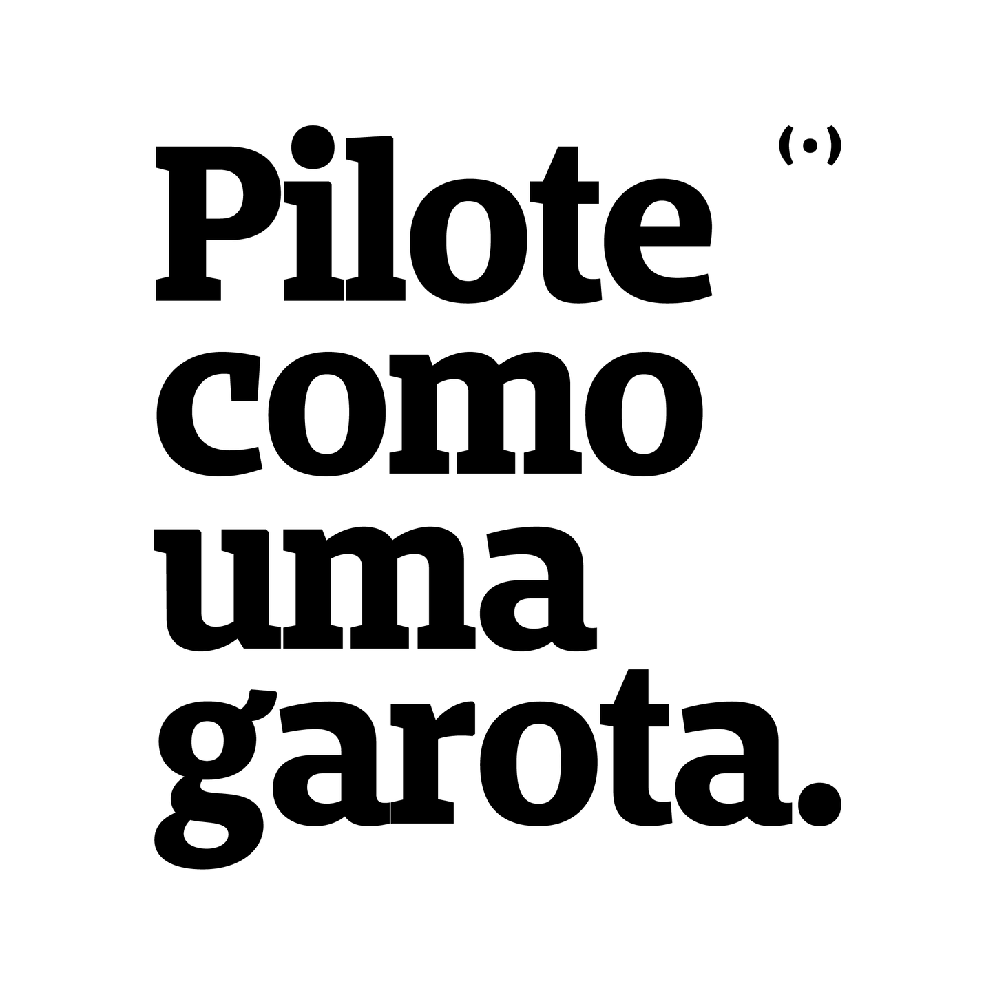 Monta como una niña.