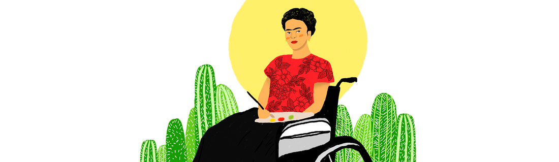"Assim como a deficiência da Frida Kahlo, a nossa também precisa ser vista" por Carol Constantino