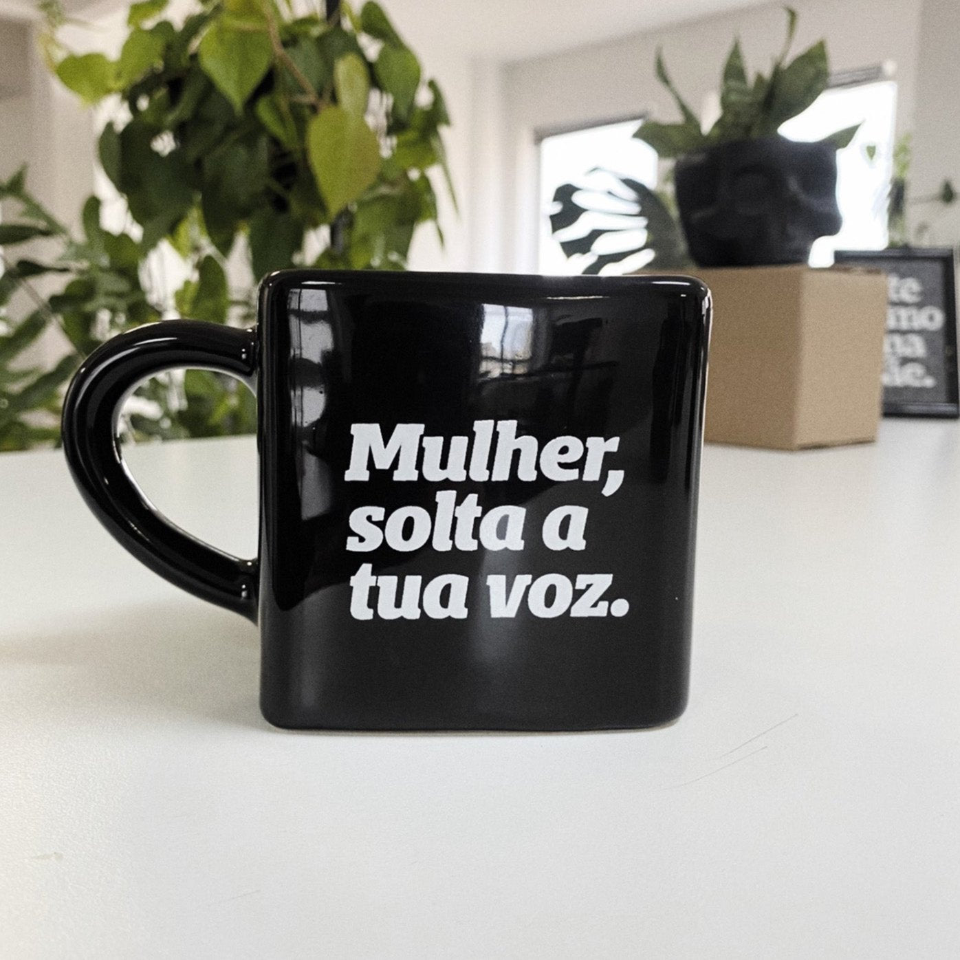 Taza de ceramica