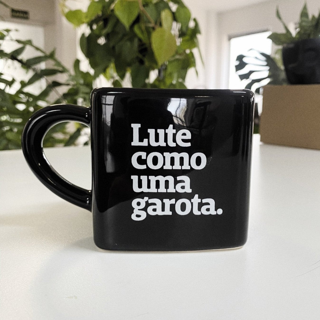 Taza de ceramica