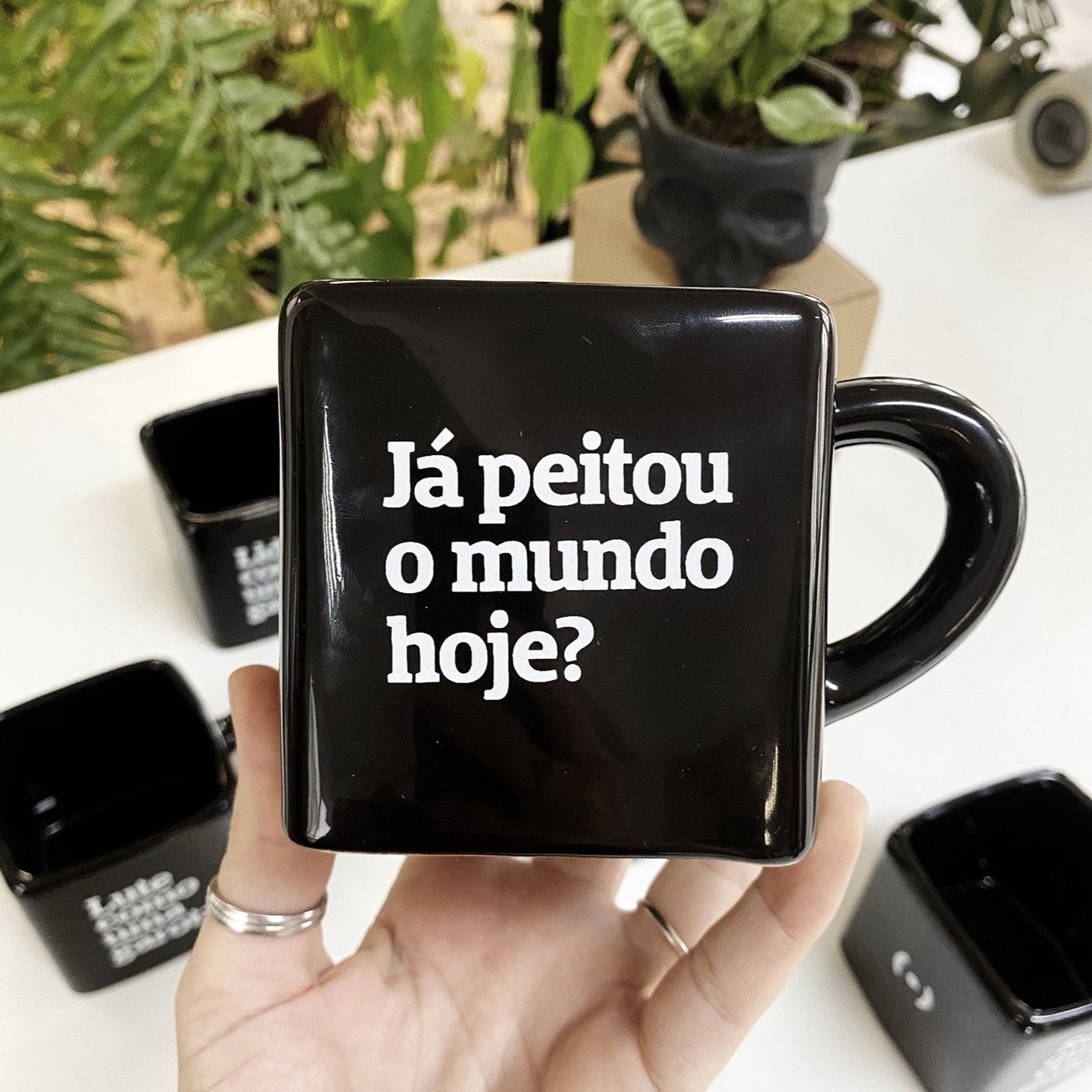 Taza de ceramica