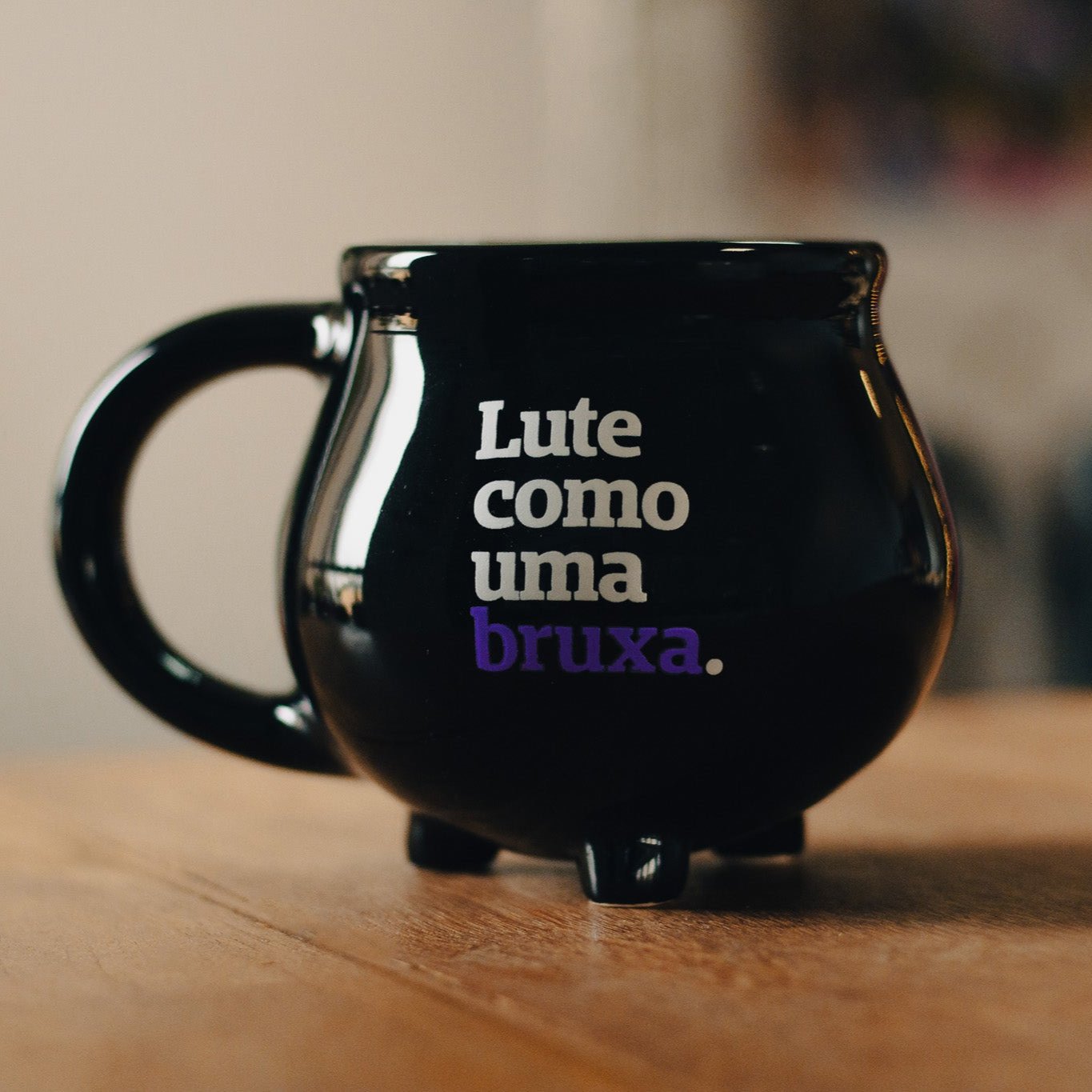 Caneca Caldeirão | Lute como uma bruxa.