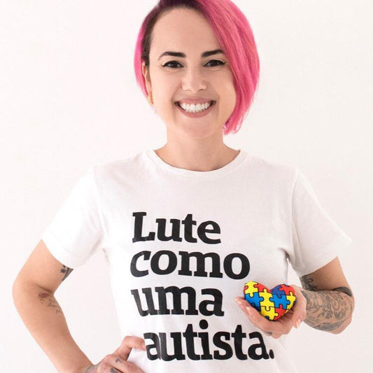 Lute como uma autista.